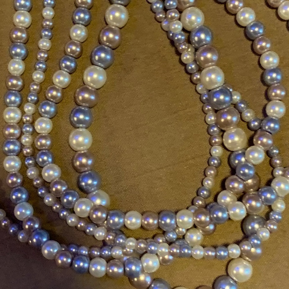 Beautiful pearl necklace